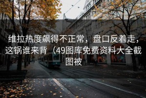 维拉热度飙得不正常，盘口反着走，这锅谁来背（49图库免费资料大全截图被
